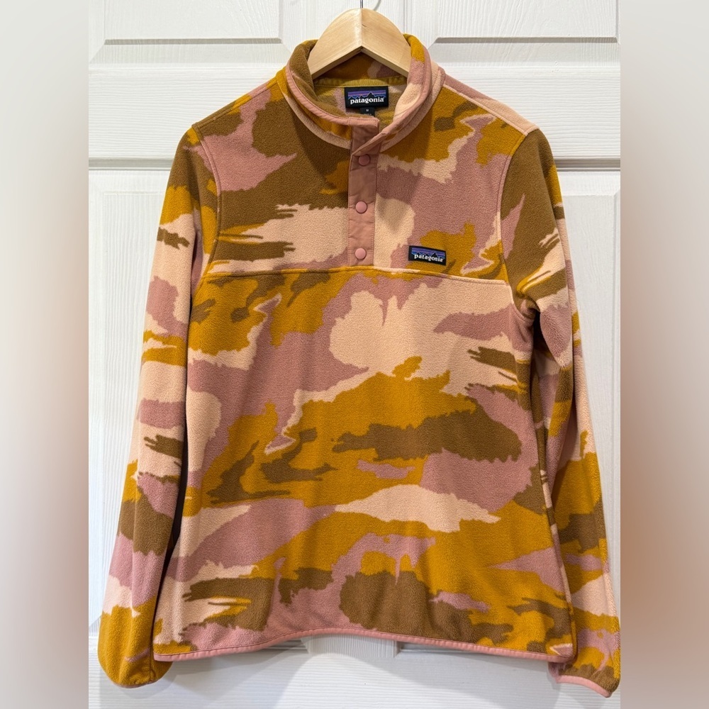 Women's Patagonia Micro D Snap T Synchilla Camo